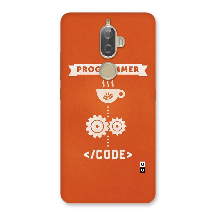 Programmer Coffee Code Back Case for Lenovo K8 Plus