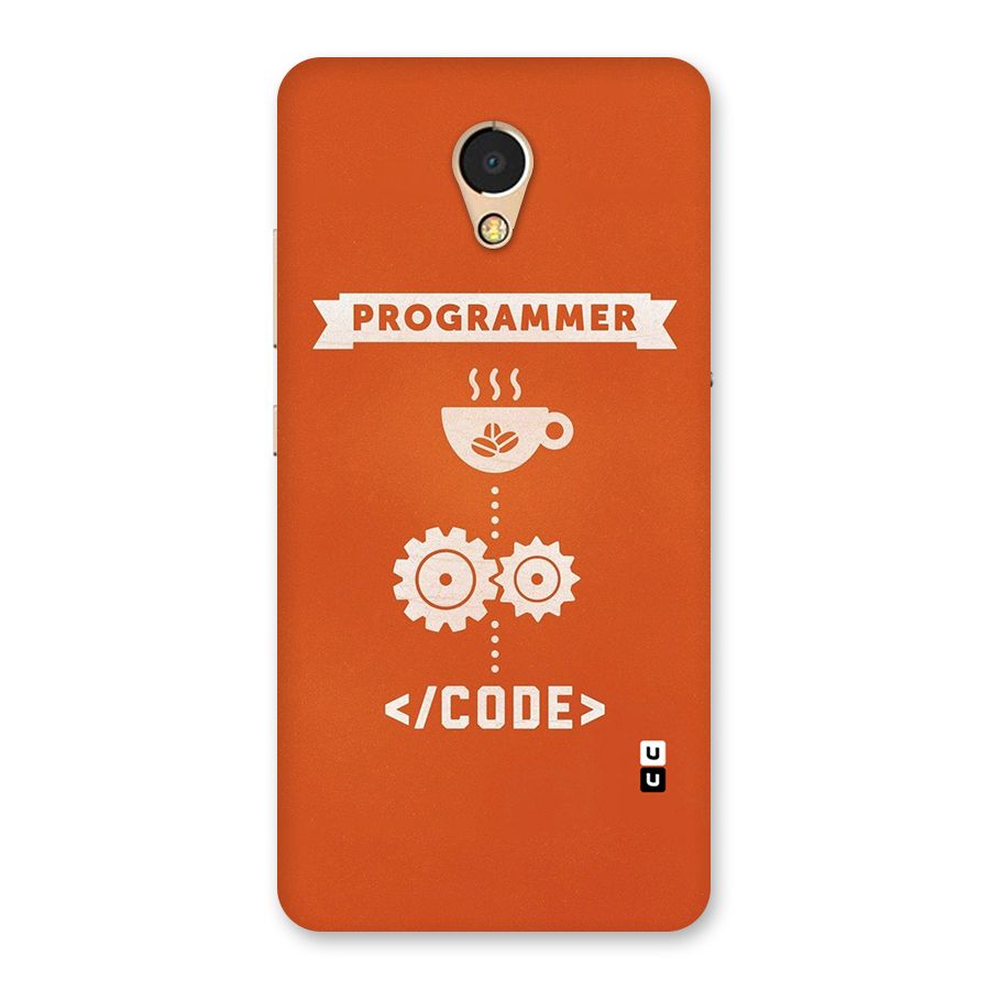 Programmer Coffee Code Back Case for Lenovo P2