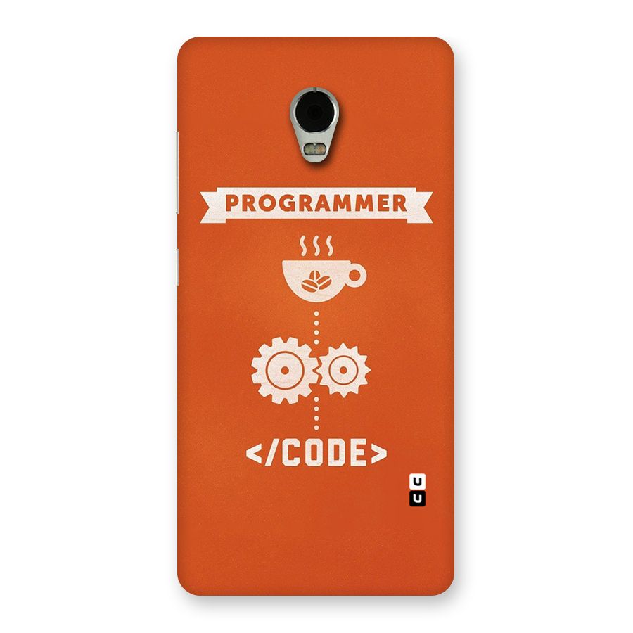Programmer Coffee Code Back Case for Lenovo Vibe P1