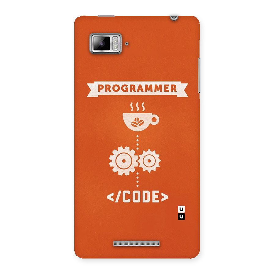 Programmer Coffee Code Back Case for Lenovo Vibe Z K910
