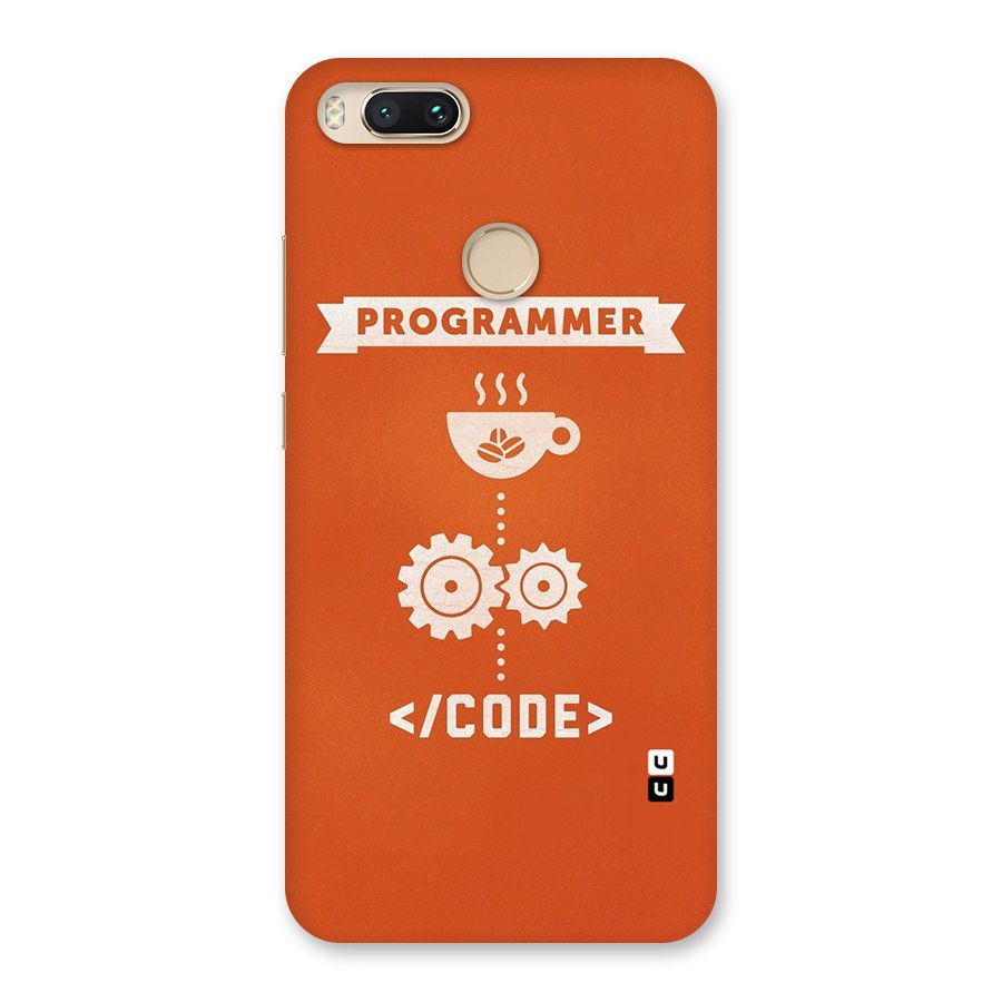 Programmer Coffee Code Back Case for Mi A1