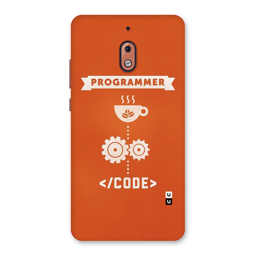 Programmer Coffee Code Back Case for Nokia 2.1