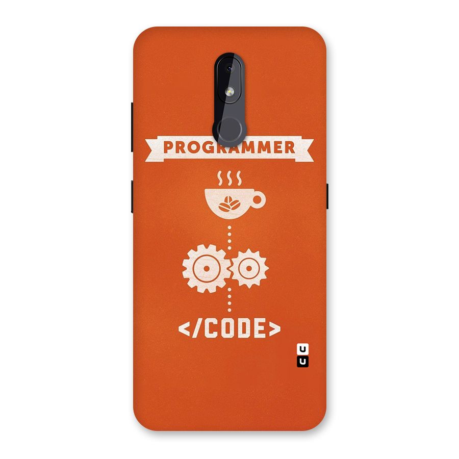 Programmer Coffee Code Back Case for Nokia 3.2