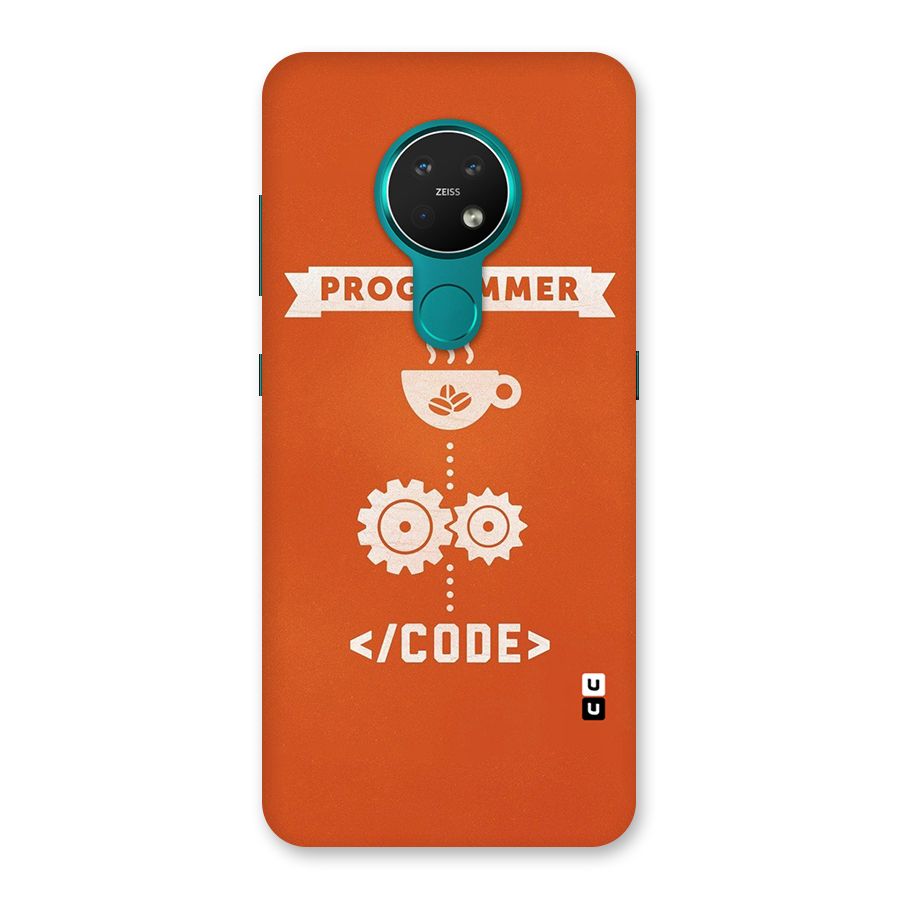 Programmer Coffee Code Back Case for Nokia 7.2