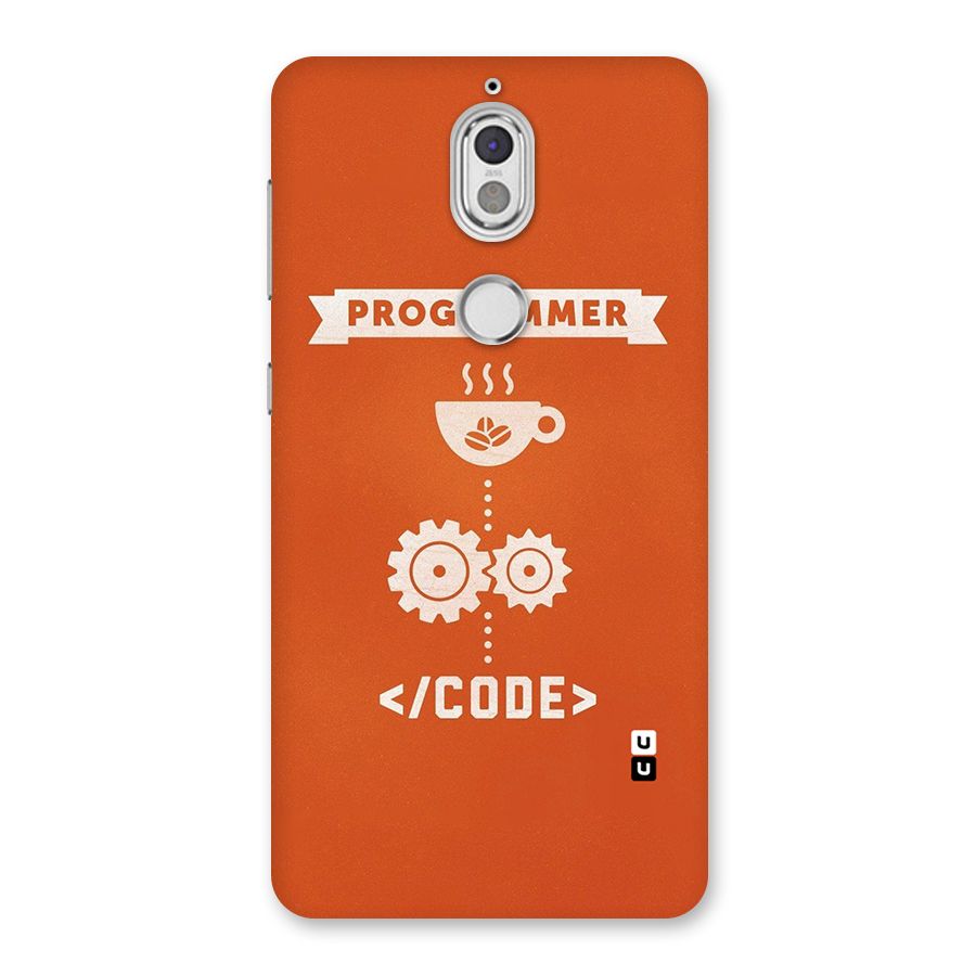 Programmer Coffee Code Back Case for Nokia 7