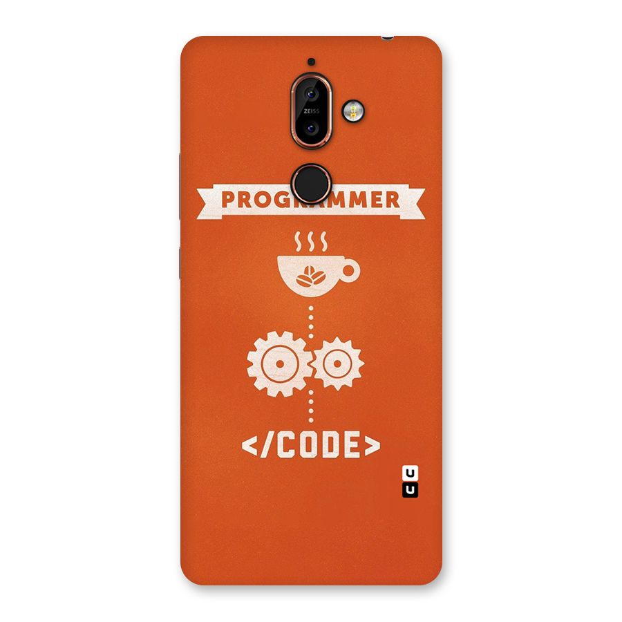 Programmer Coffee Code Back Case for Nokia 7 Plus