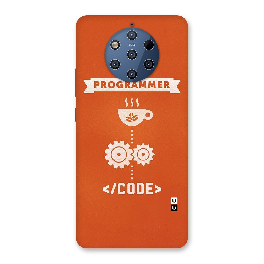 Programmer Coffee Code Back Case for Nokia 9 PureView