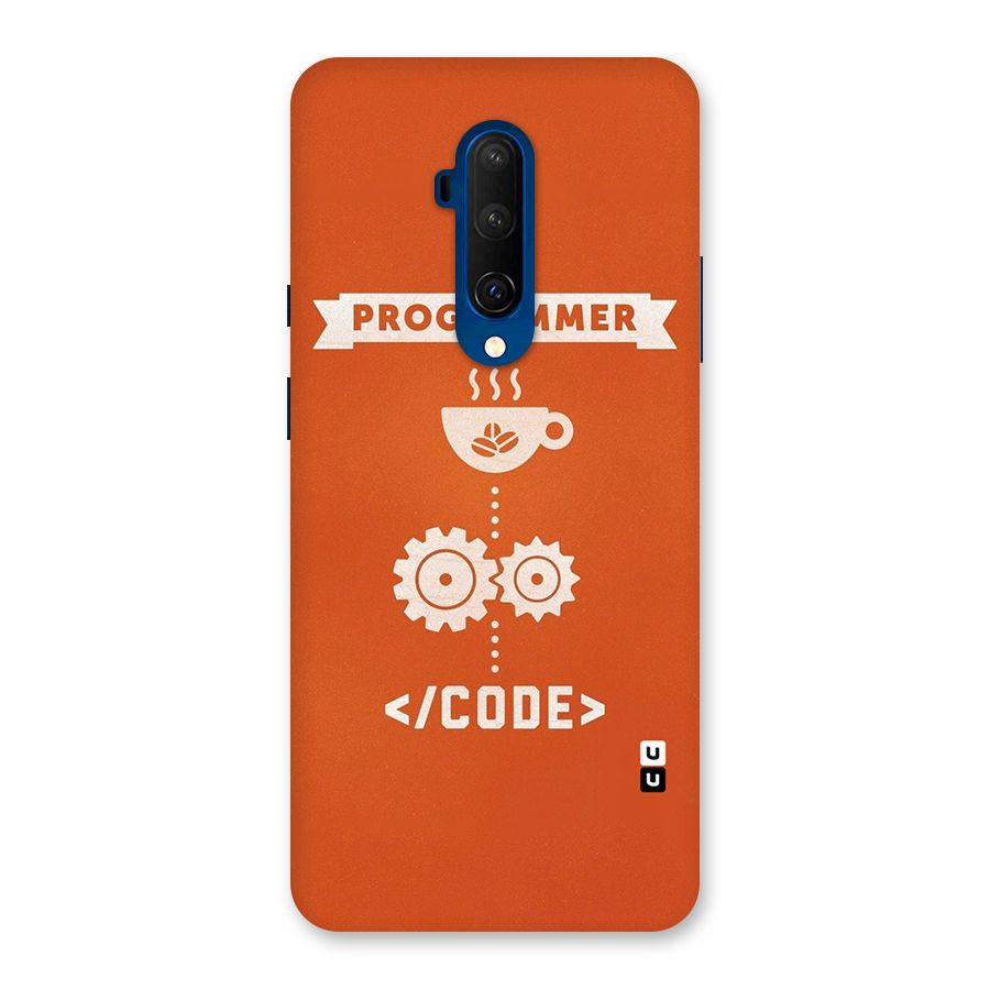 Programmer Coffee Code Back Case for OnePlus 7T Pro