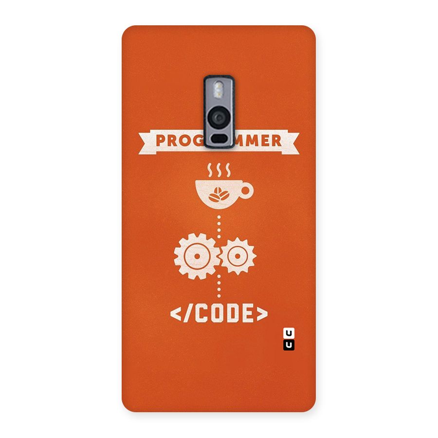 Programmer Coffee Code Back Case for OnePlus Two