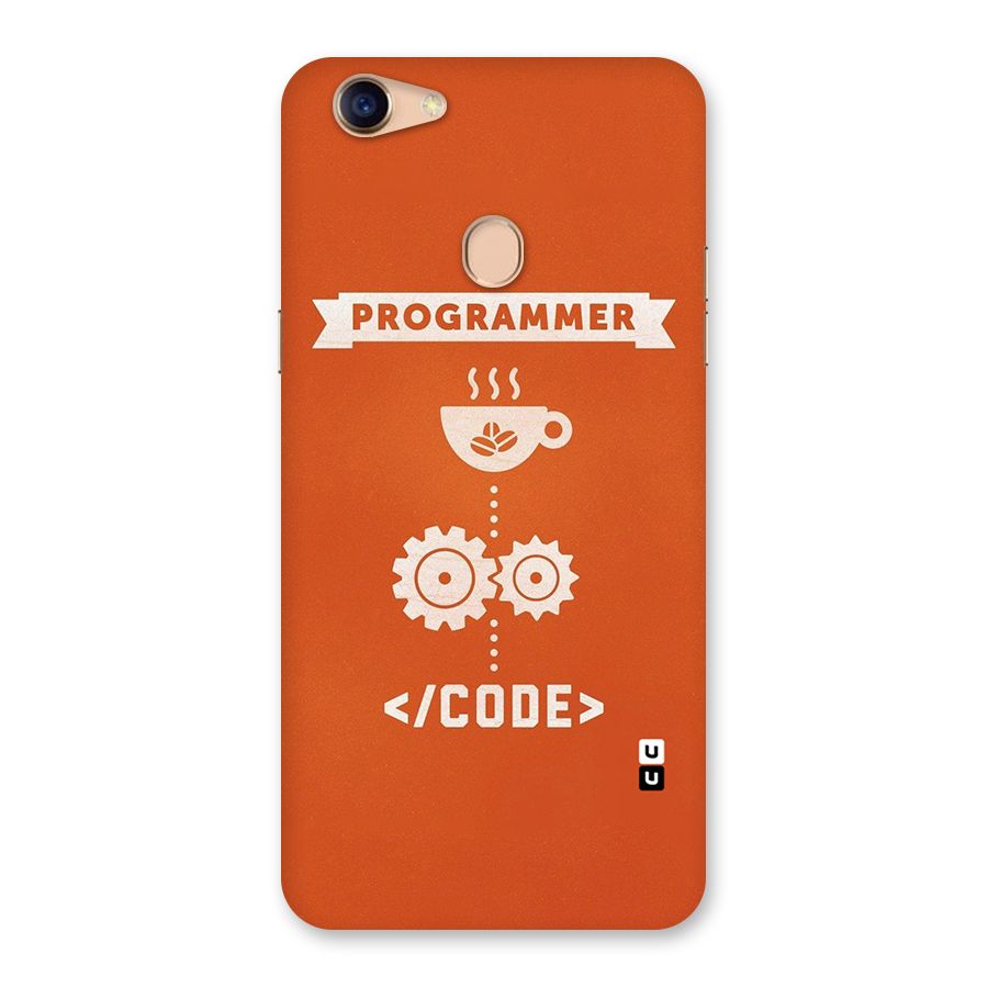 Programmer Coffee Code Back Case for Oppo F5 Youth