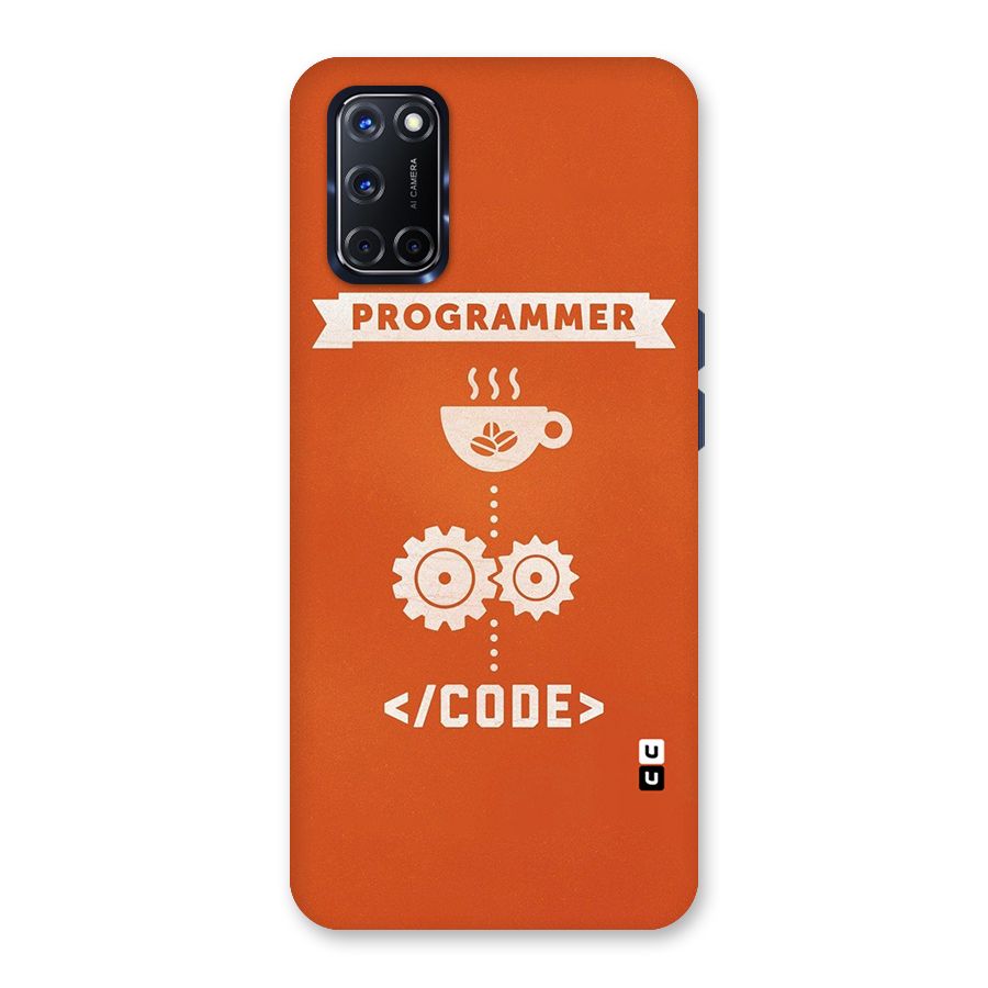 Programmer Coffee Code Back Case for Oppo A52