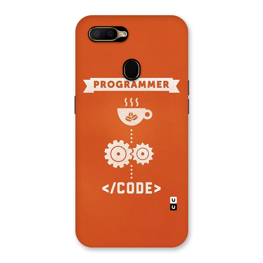 Programmer Coffee Code Back Case for Oppo A5s