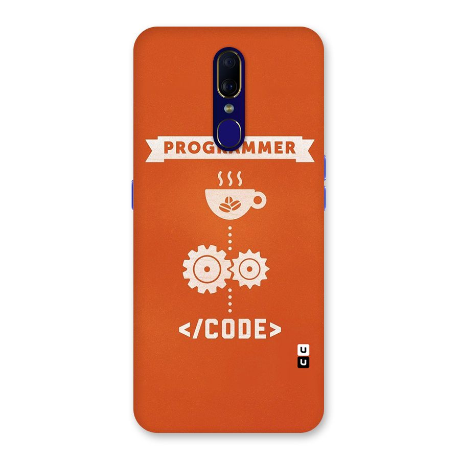 Programmer Coffee Code Back Case for Oppo A9