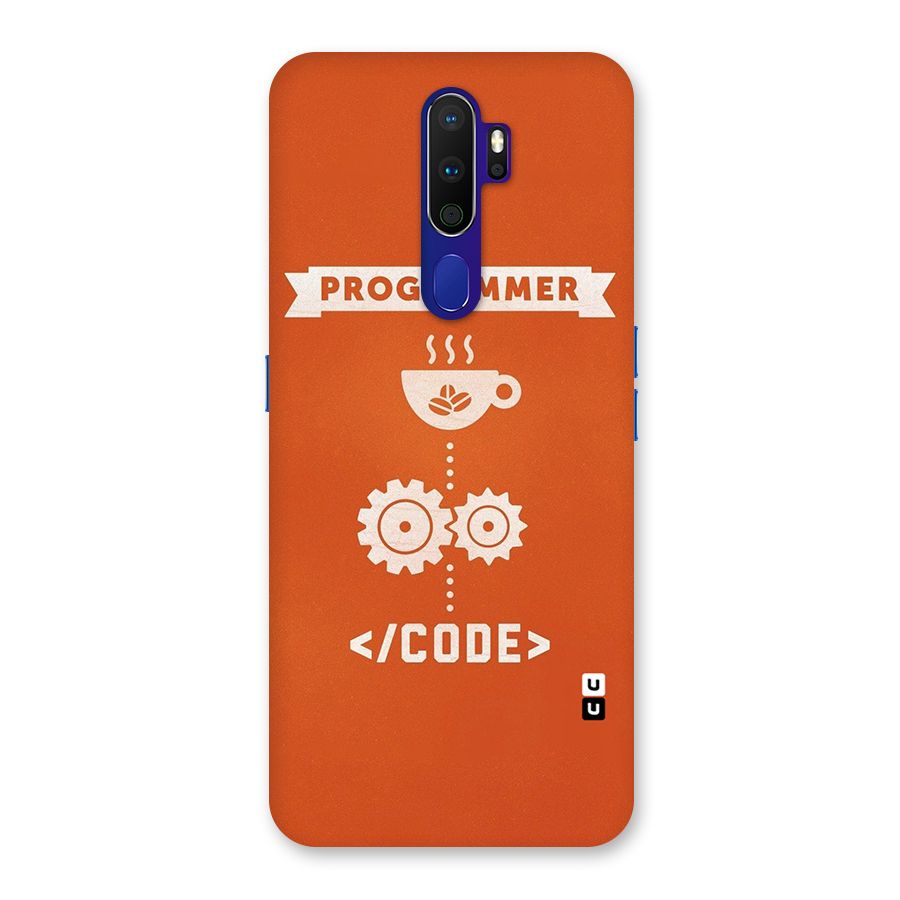 Programmer Coffee Code Back Case for Oppo A9 (2020)