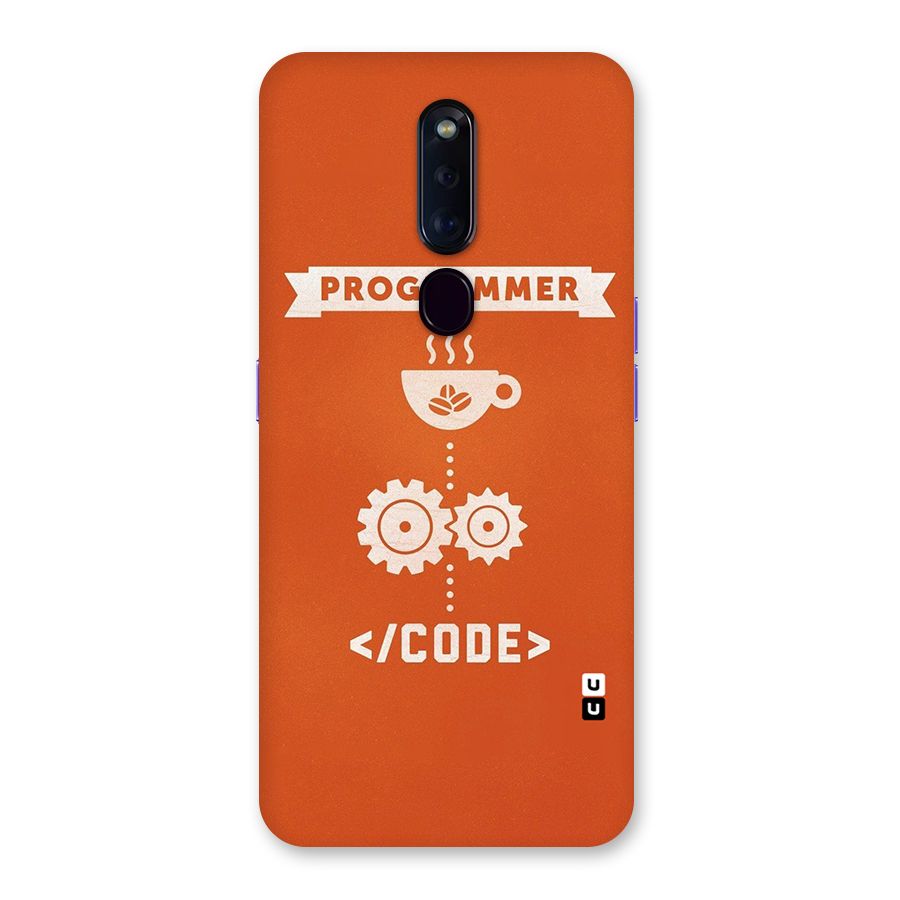 Programmer Coffee Code Back Case for Oppo F11 Pro