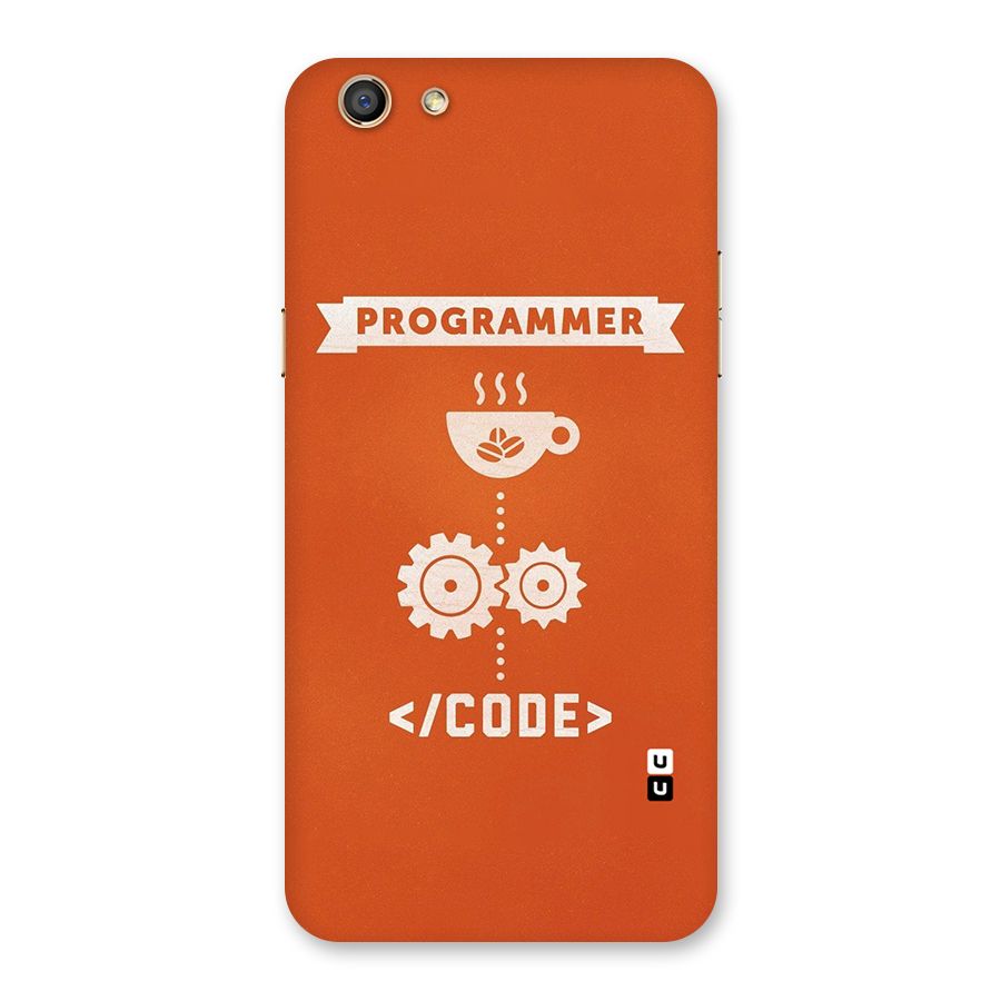 Programmer Coffee Code Back Case for Oppo F3