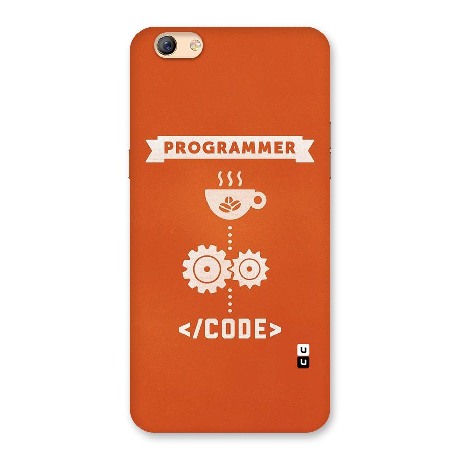 Programmer Coffee Code Back Case for Oppo F3 Plus