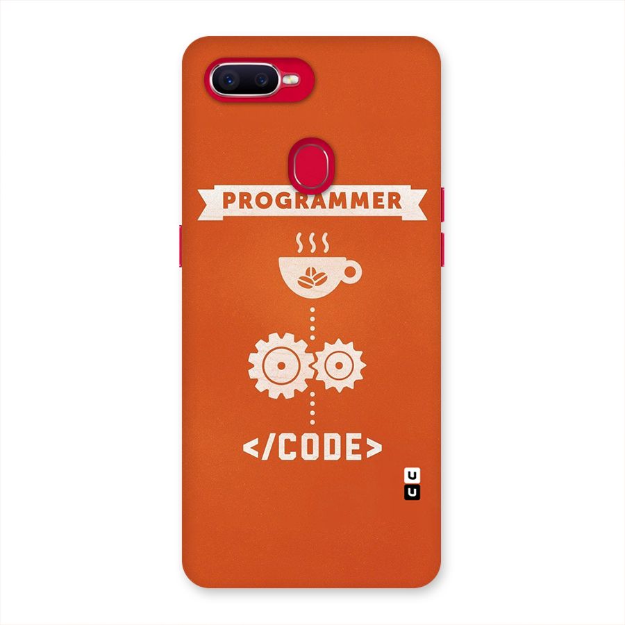 Programmer Coffee Code Back Case for Oppo F9 Pro