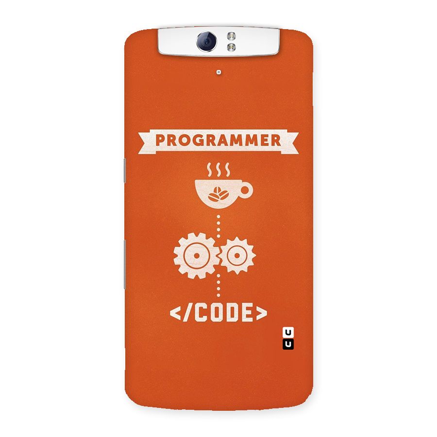 Programmer Coffee Code Back Case for Oppo N1
