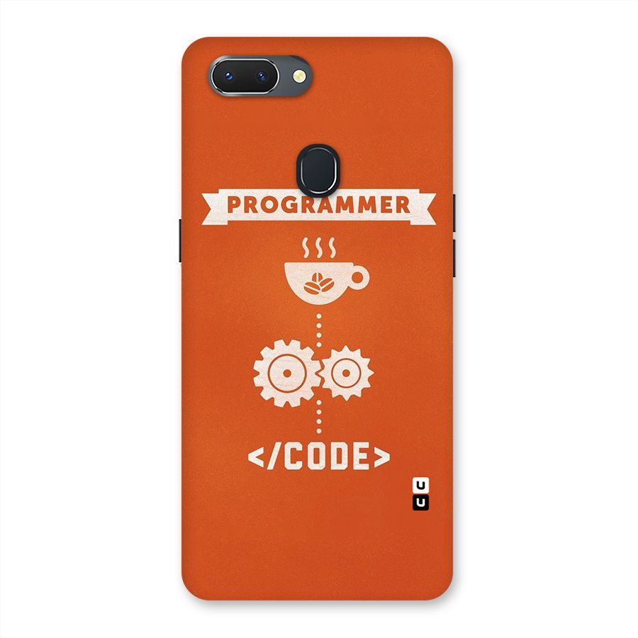 Programmer Coffee Code Back Case for Oppo Realme 2