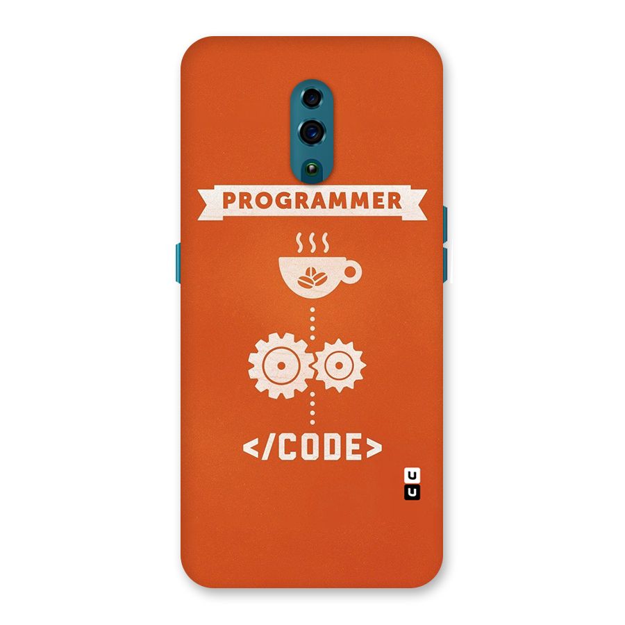 Programmer Coffee Code Back Case for Oppo Reno