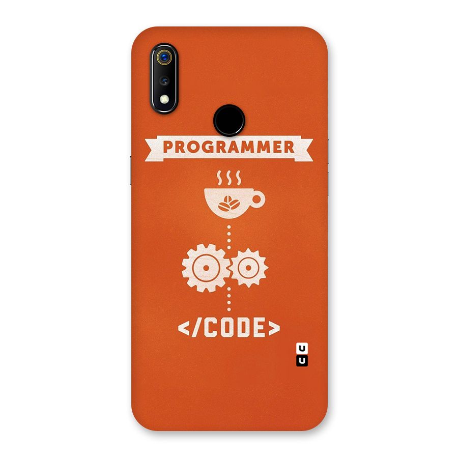 Programmer Coffee Code Back Case for Realme 3