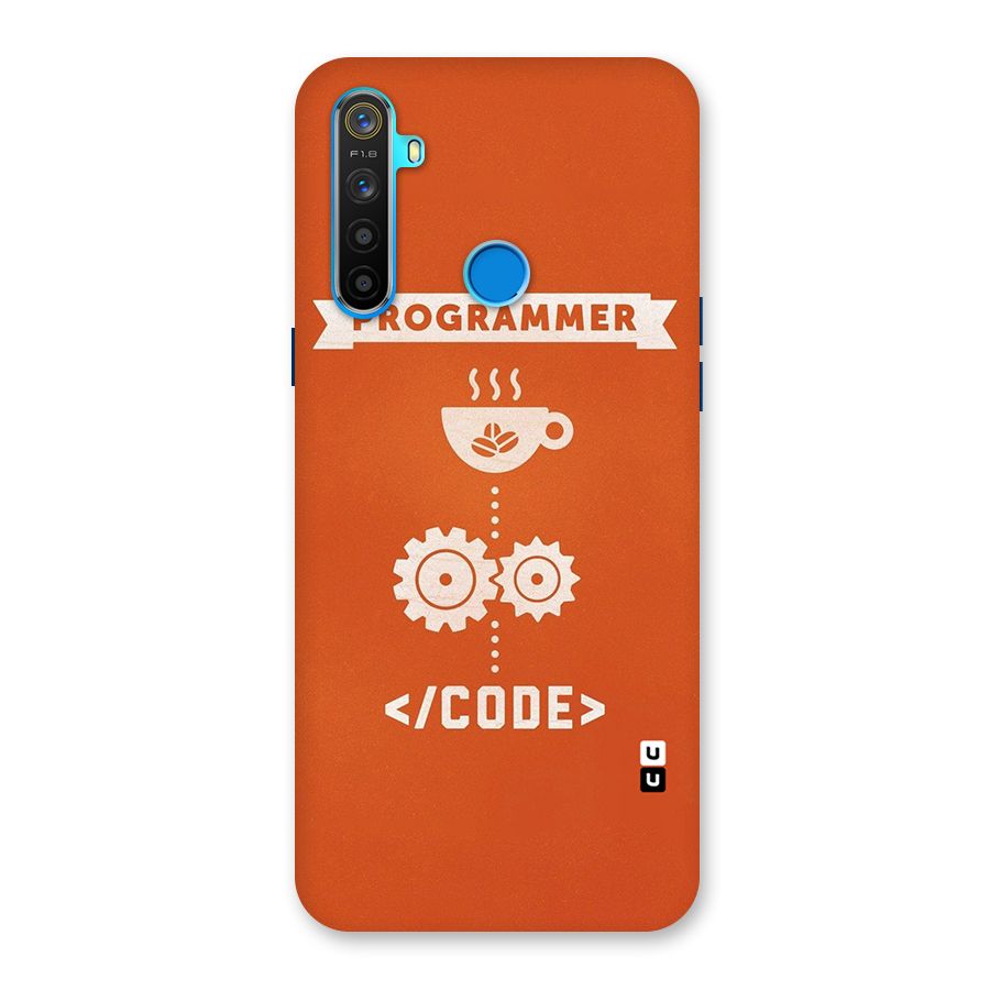 Programmer Coffee Code Back Case for Realme 5s