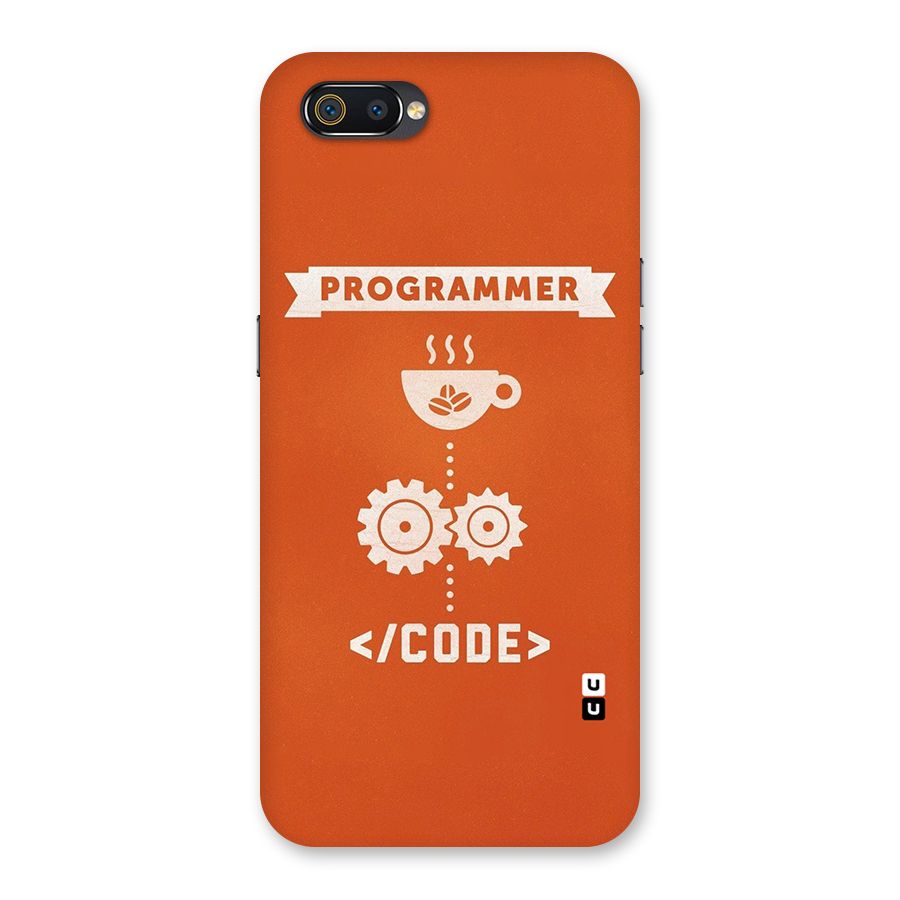 Programmer Coffee Code Back Case for Realme C2