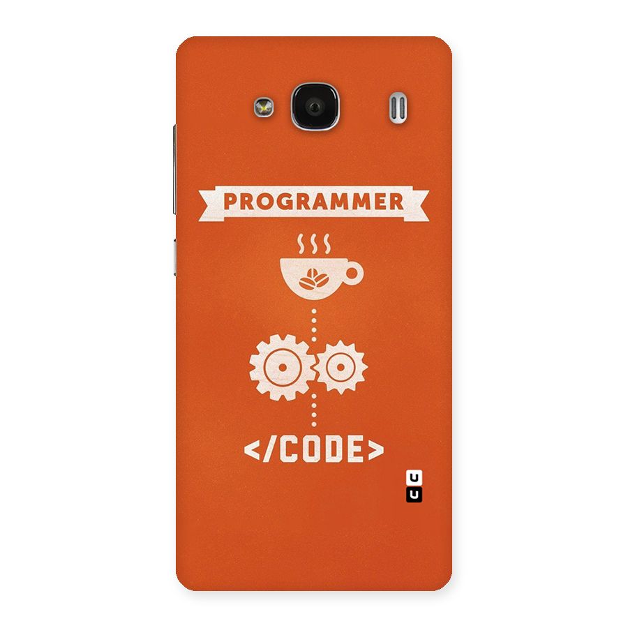 Programmer Coffee Code Back Case for Redmi 2s