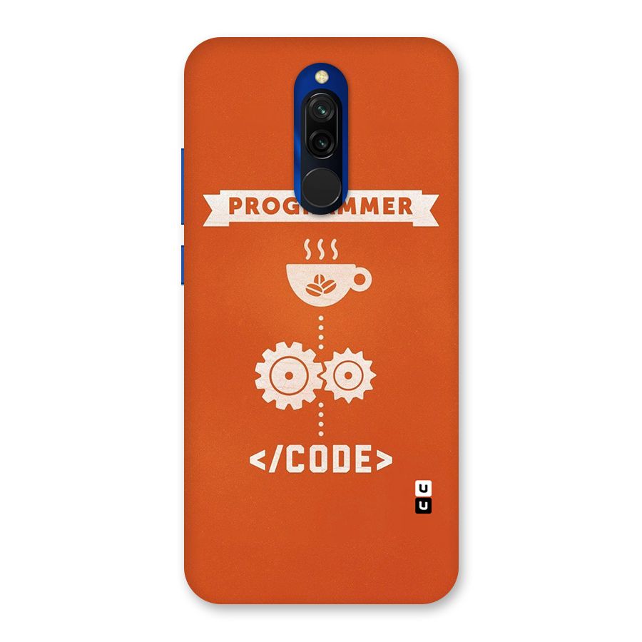 Programmer Coffee Code Back Case for Redmi 8