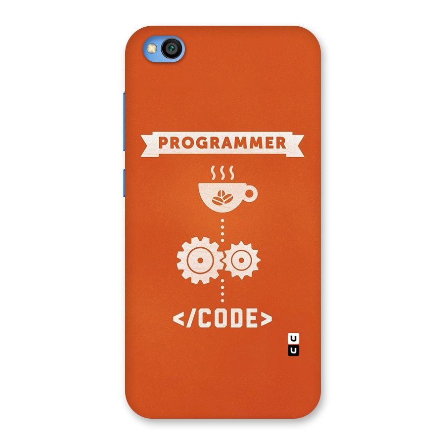Programmer Coffee Code Back Case for Redmi Go