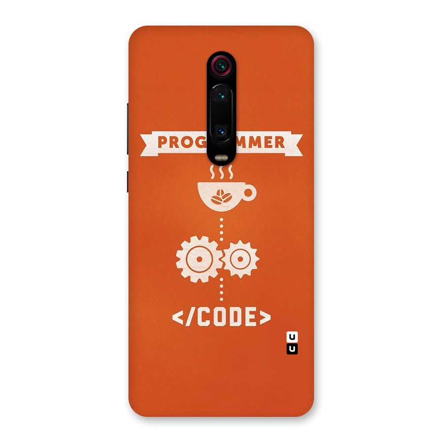 Programmer Coffee Code Back Case for Redmi K20