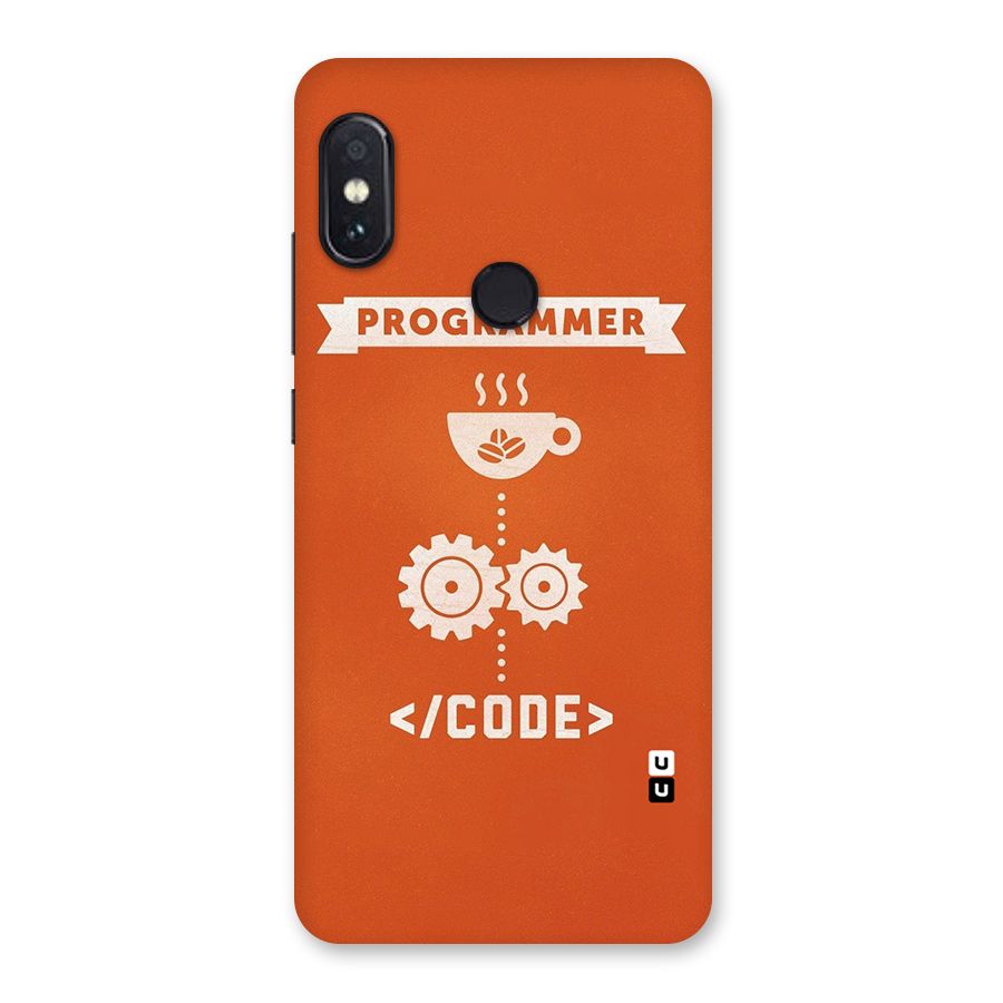 Programmer Coffee Code Back Case for Redmi Note 5 Pro