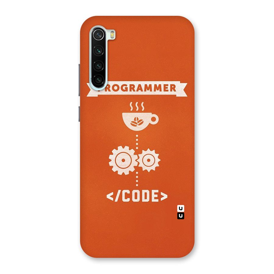 Programmer Coffee Code Back Case for Redmi Note 8