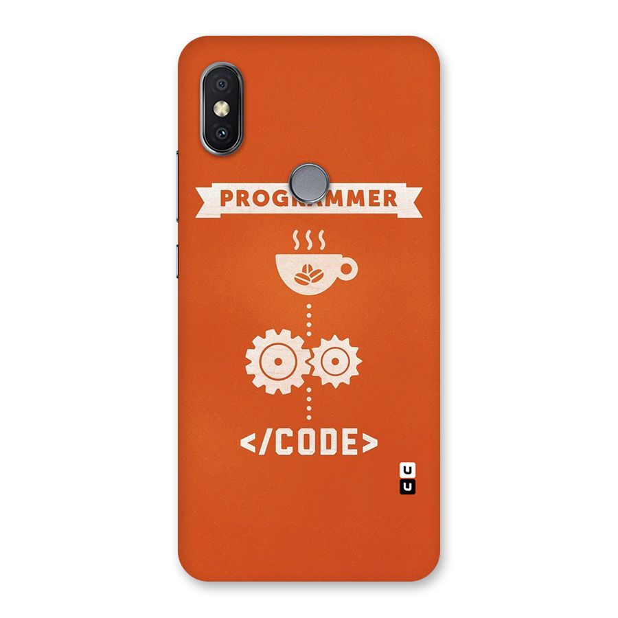 Programmer Coffee Code Back Case for Redmi Y2