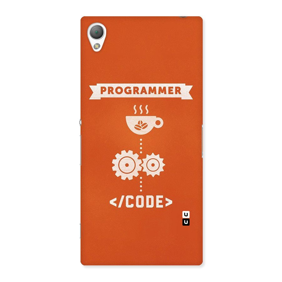 Programmer Coffee Code Back Case for Sony Xperia Z3
