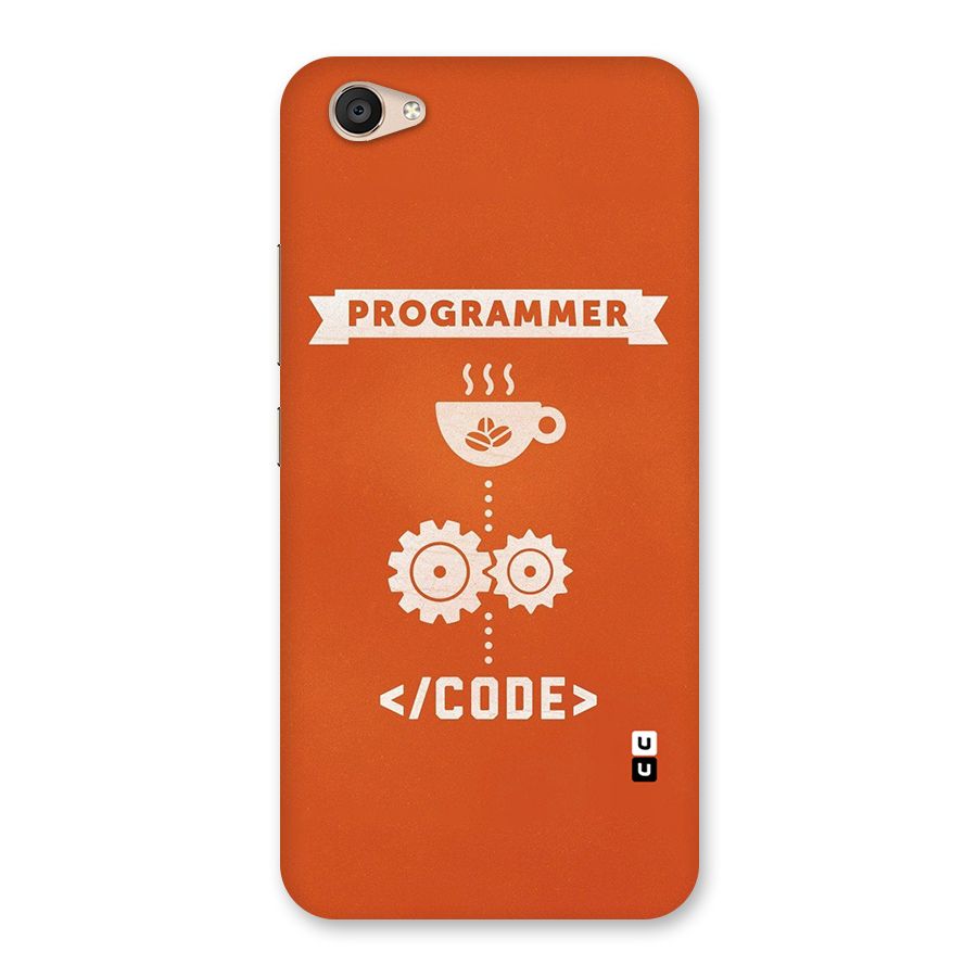 Programmer Coffee Code Back Case for Vivo V5 Plus