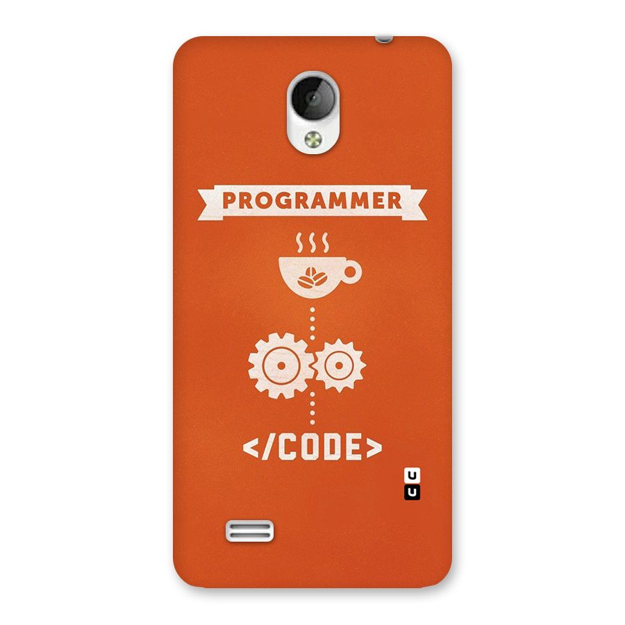 Programmer Coffee Code Back Case for Vivo Y21