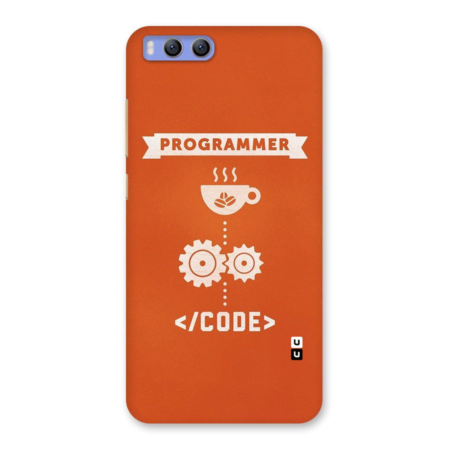 Programmer Coffee Code Back Case for Xiaomi Mi 6