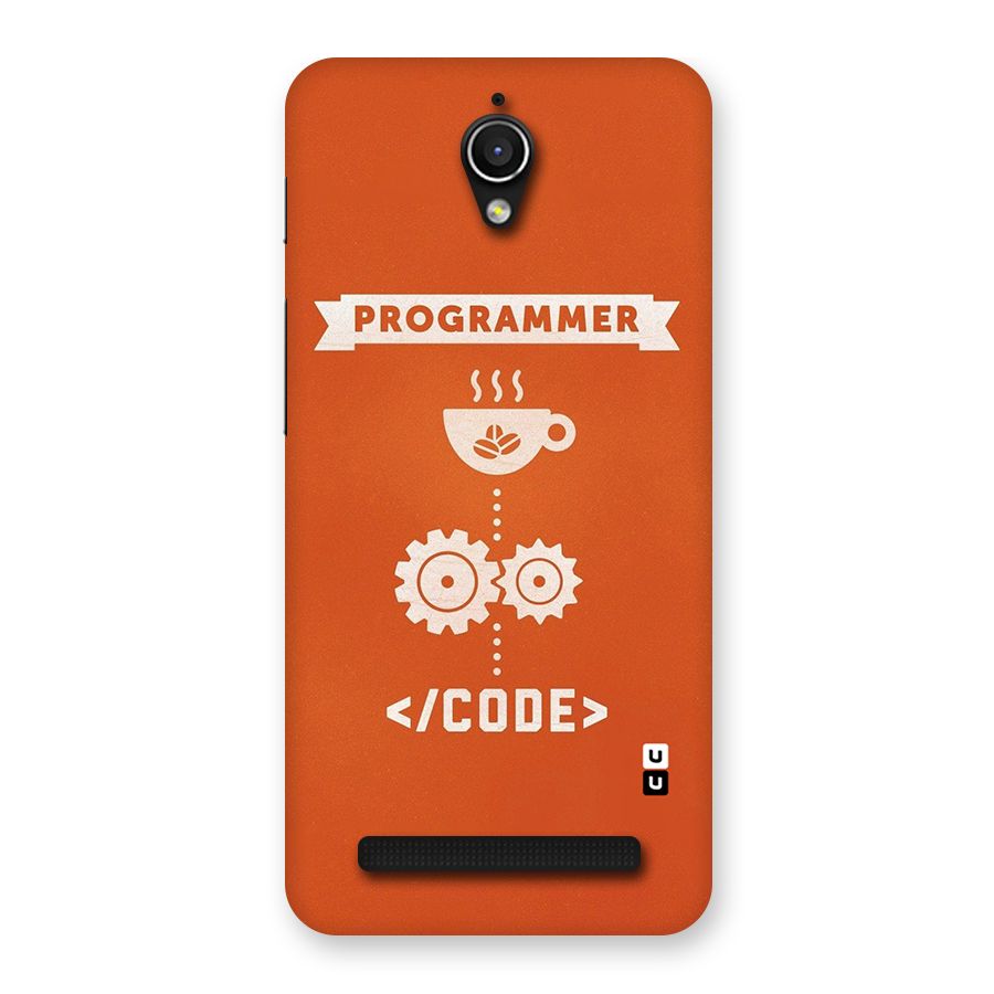 Programmer Coffee Code Back Case for Zenfone Go