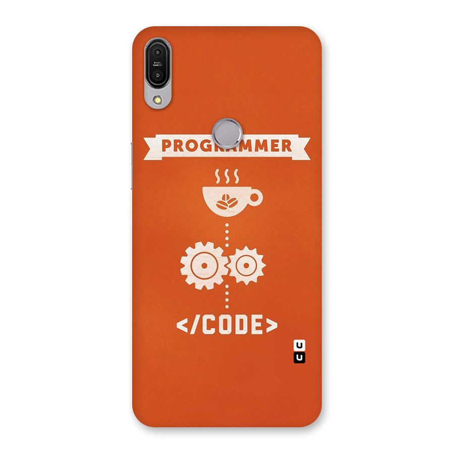 Programmer Coffee Code Back Case for Zenfone Max Pro M1