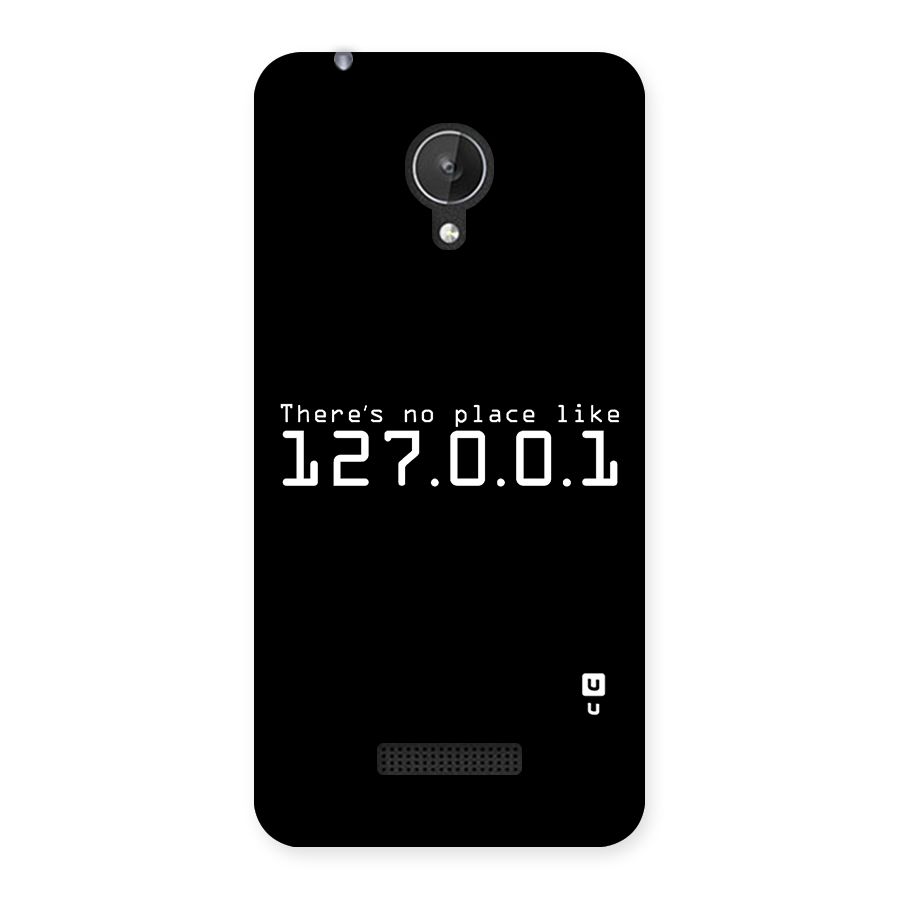 Programmers Favorite Place Back Case for Micromax Canvas Spark Q380