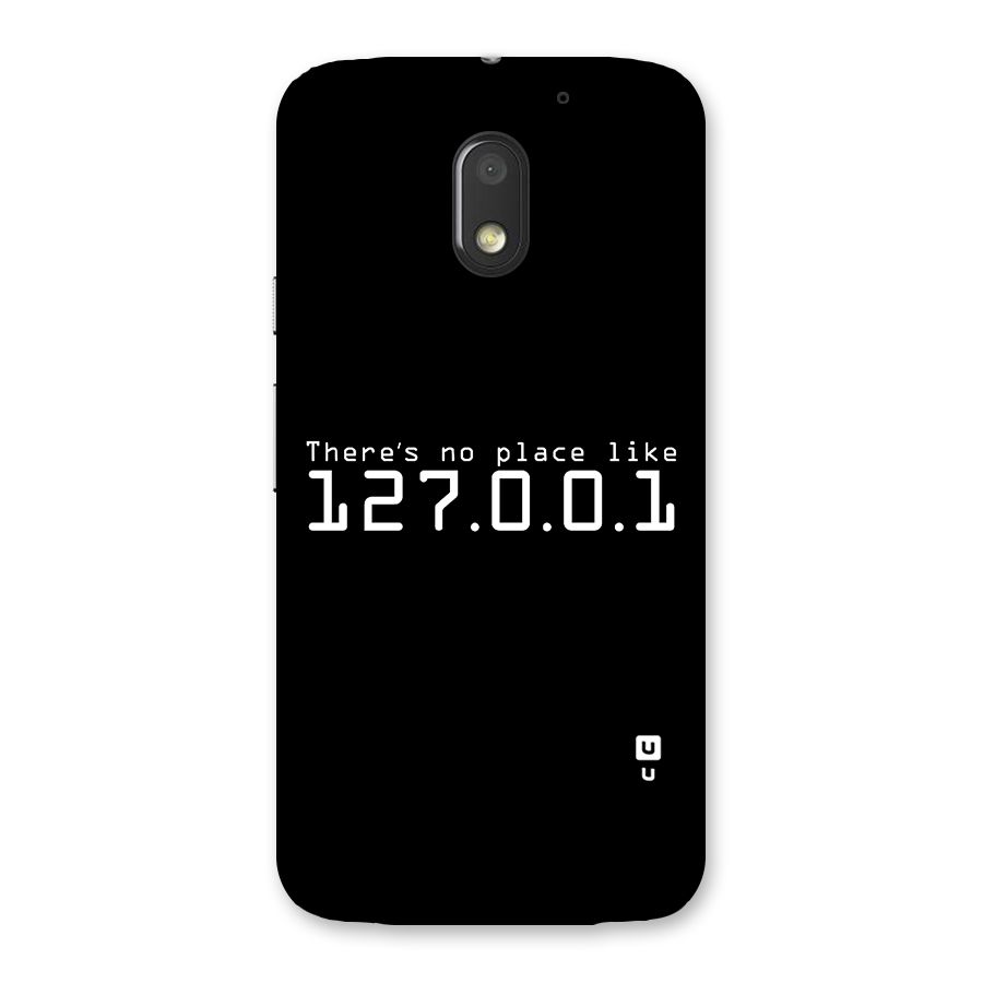 Programmers Favorite Place Back Case for Moto E3 Power