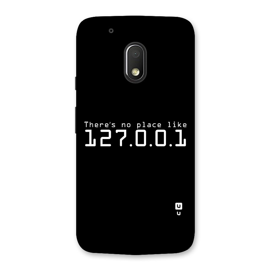 Programmers Favorite Place Back Case for Moto G4 Play