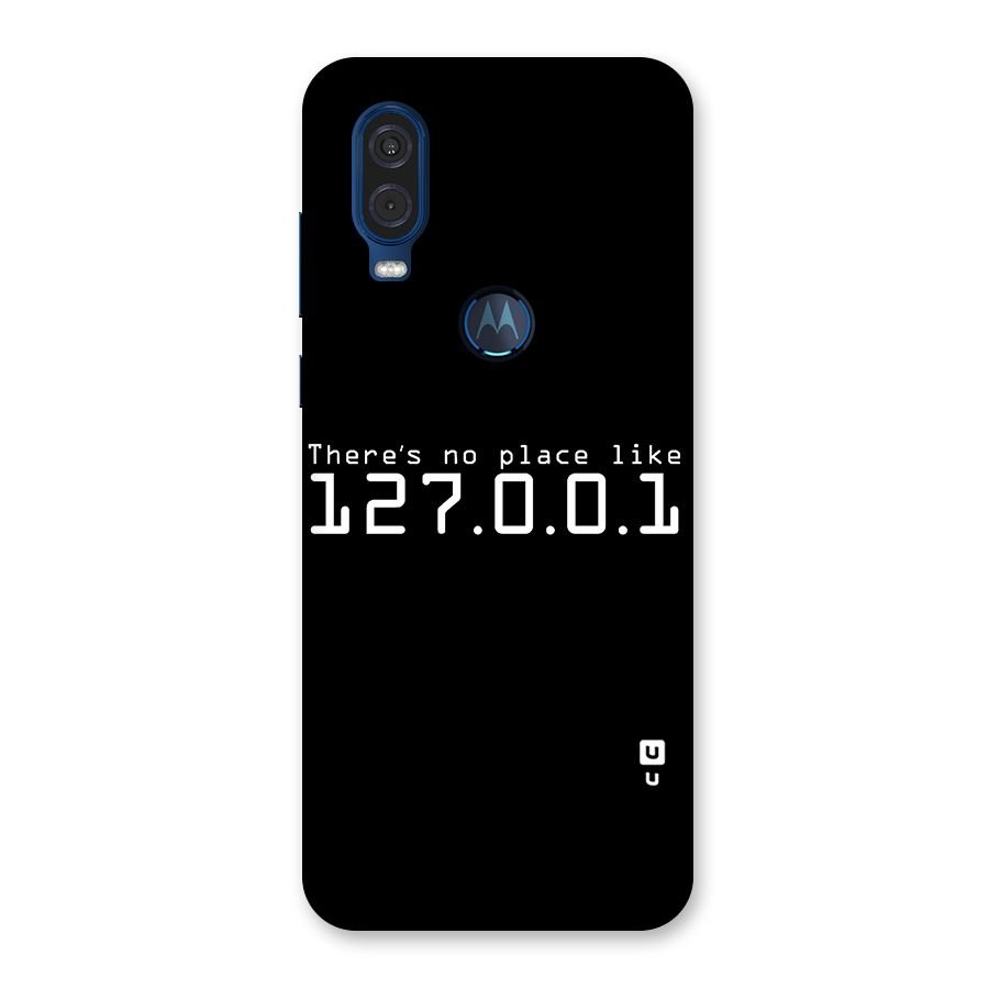 Programmers Favorite Place Back Case for Motorola One Vision
