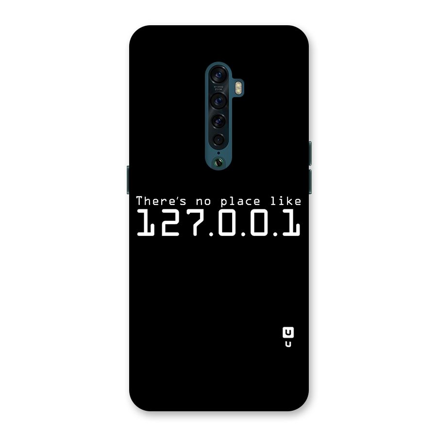 Programmers Favorite Place Back Case for Oppo Reno2