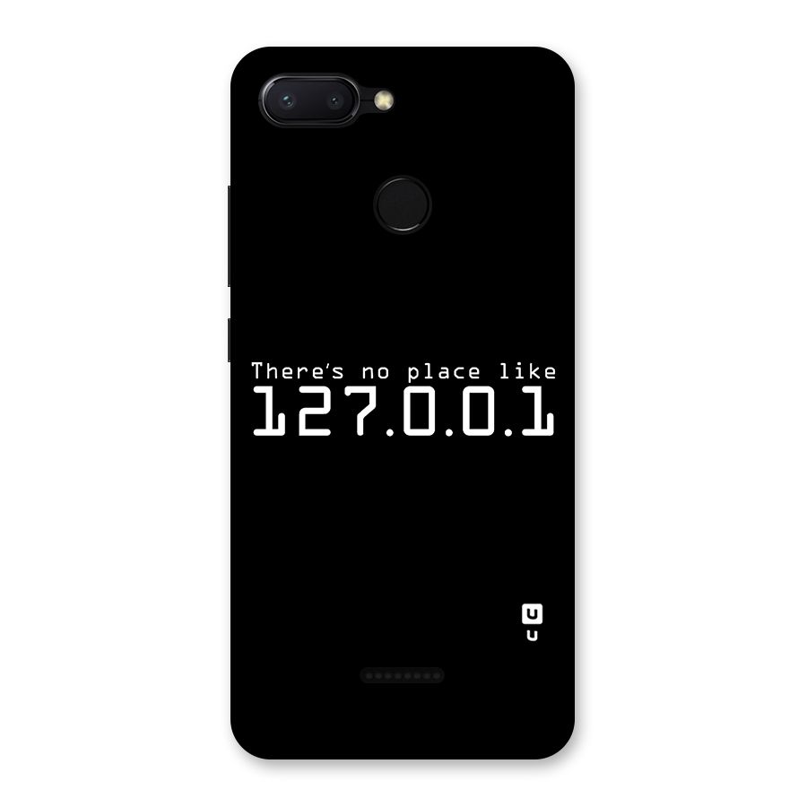 Programmers Favorite Place Back Case for Redmi 6