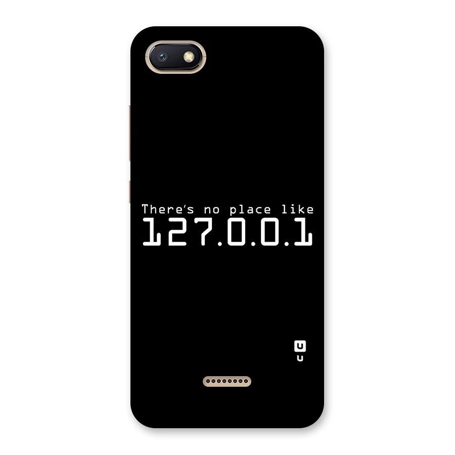 Programmers Favorite Place Back Case for Redmi 6A