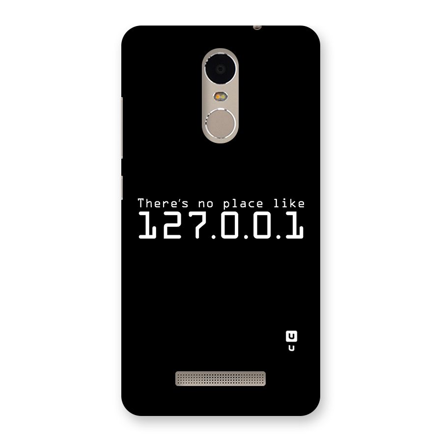 Programmers Favorite Place Back Case for Xiaomi Redmi Note 3
