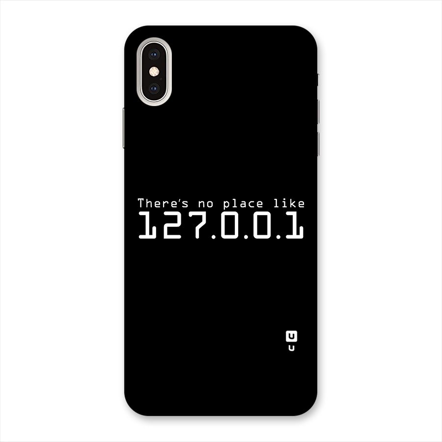 Programmers Favorite Place Back Case for iPhone XS Max
